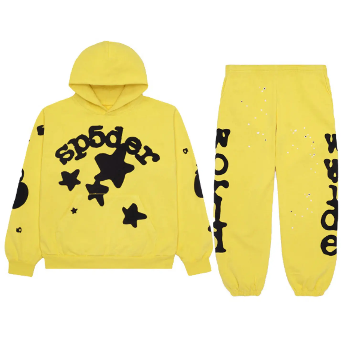 Sp5der Beluga Tracksuits Gold