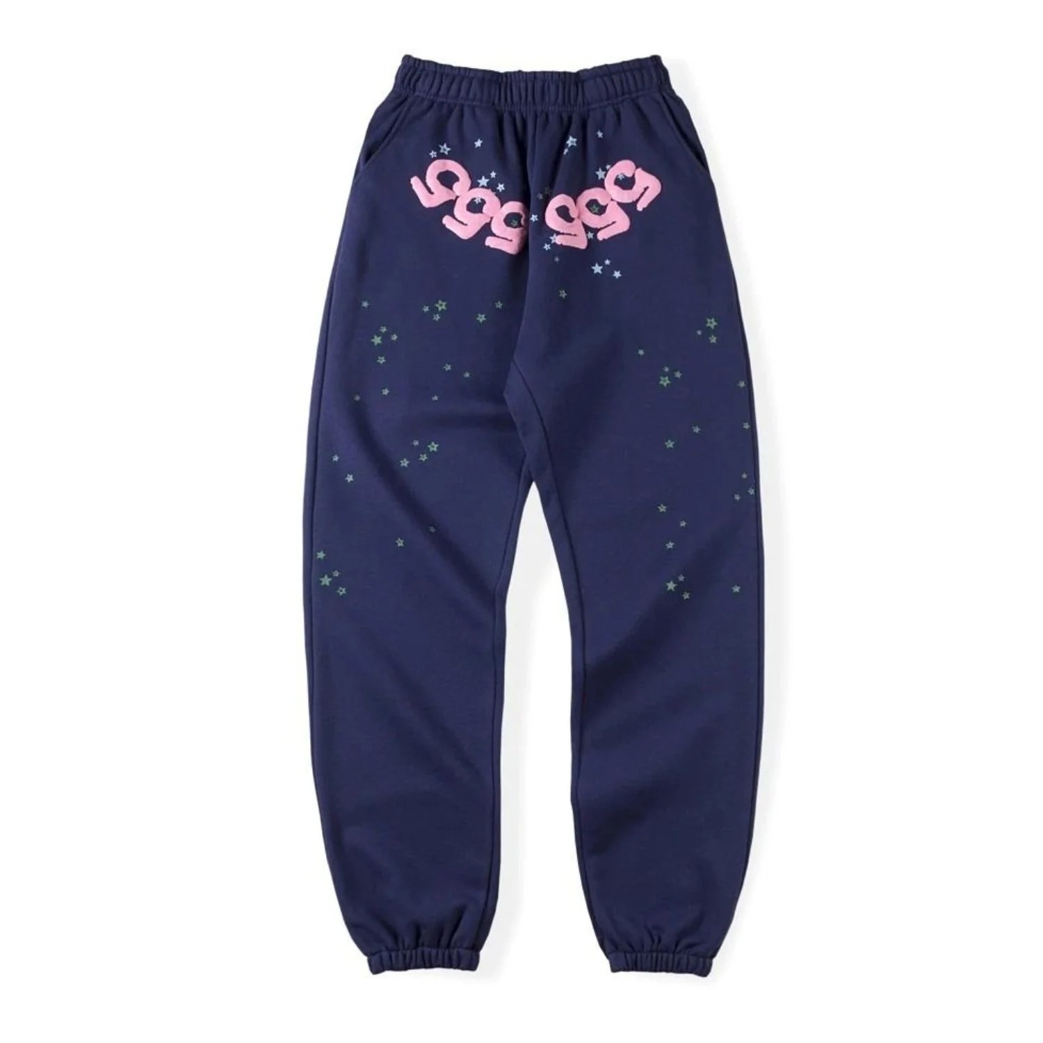 Sp5der Young Thug 555555 Sweatpants – Blue